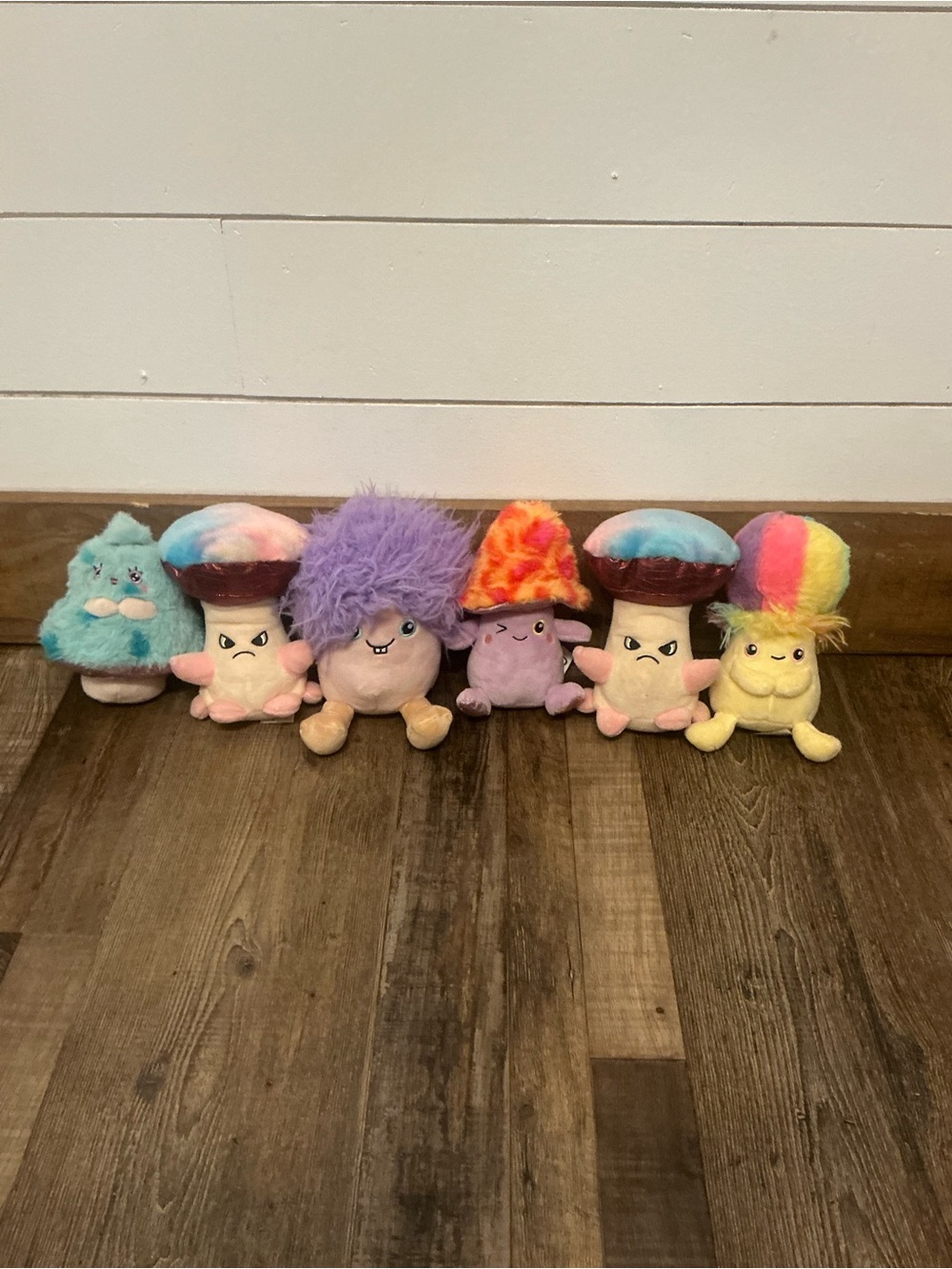 Living On The Veg Plush Stuffed Toys Lot of 6